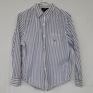 Lauren Ralph Lauren L/S Button Down Shirt Striped